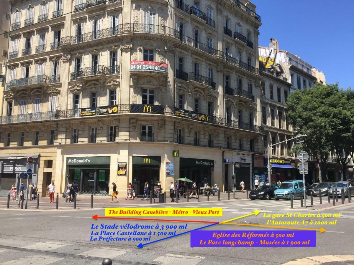The Building Canebiere Marseille Exterior photo