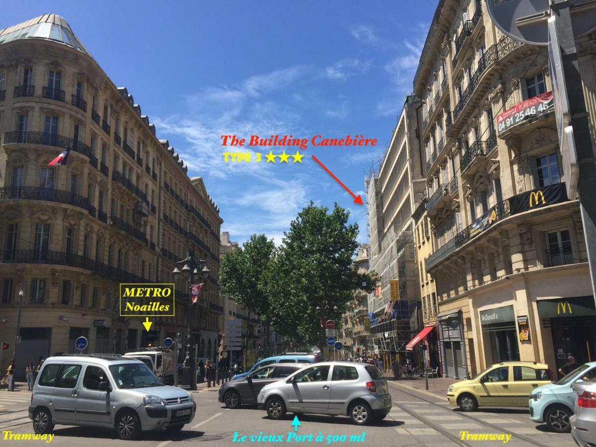 The Building Canebiere Marseille Exterior photo